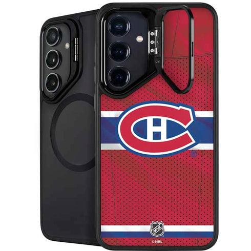 NHL Montreal Canadiens Home Jersey Galaxy S24 Plus Kickstand Case